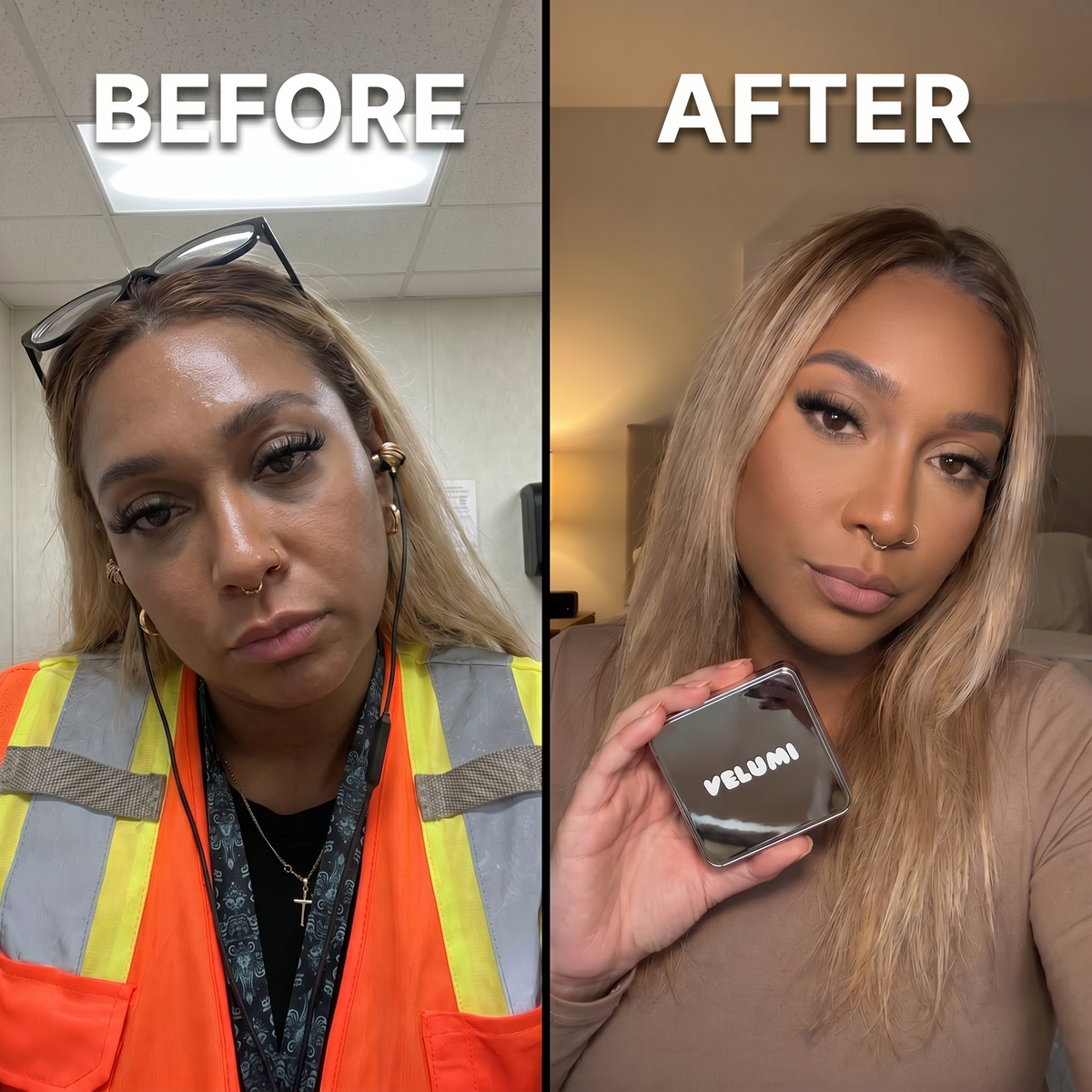 Velumi 2 in 1 Setting & Blurring Powder